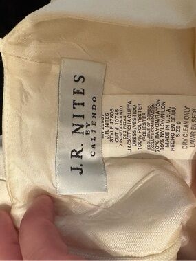 J.R. Nites Cream Mini Dress - Elegant Evening Fit